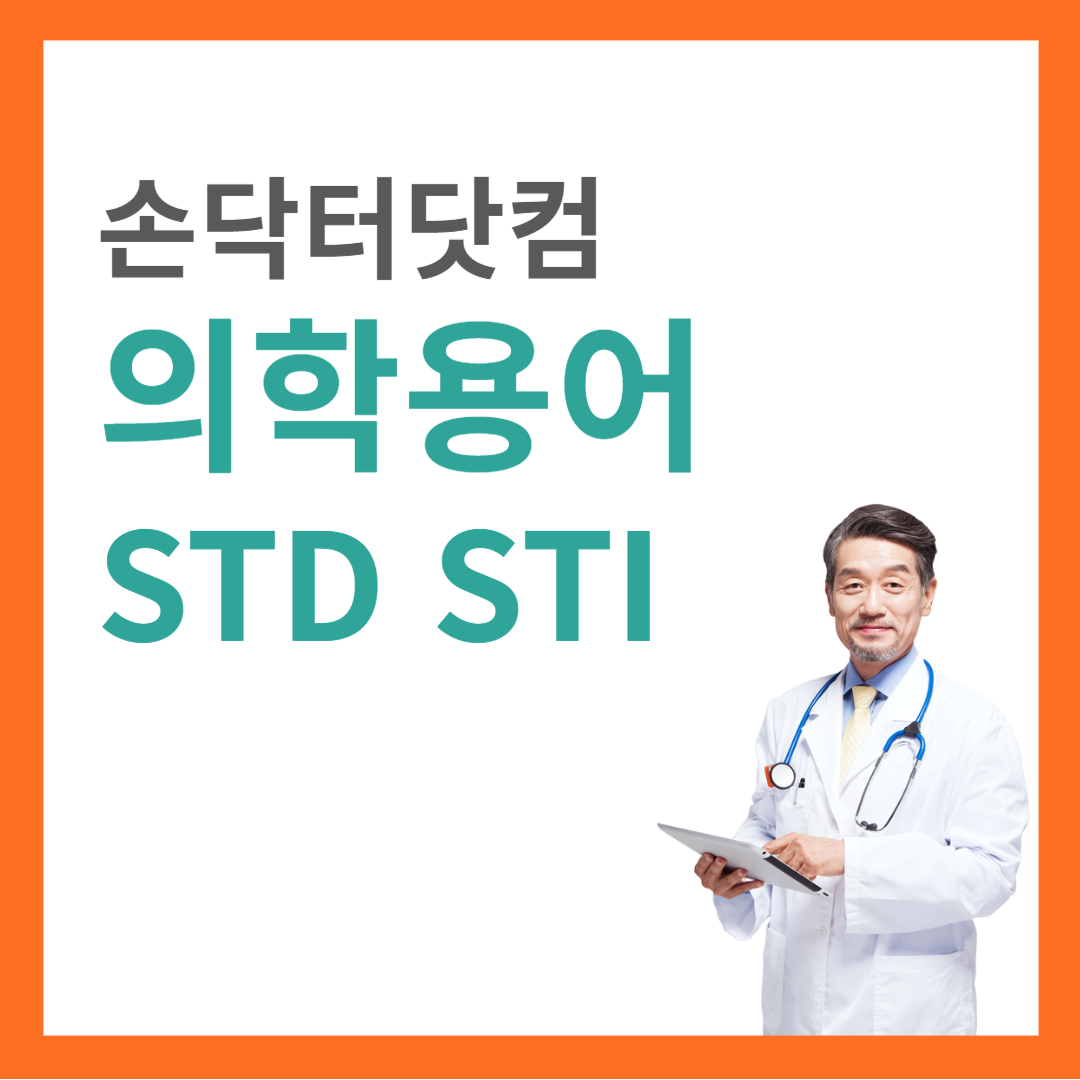 의학용어 STD 의학용어 STI